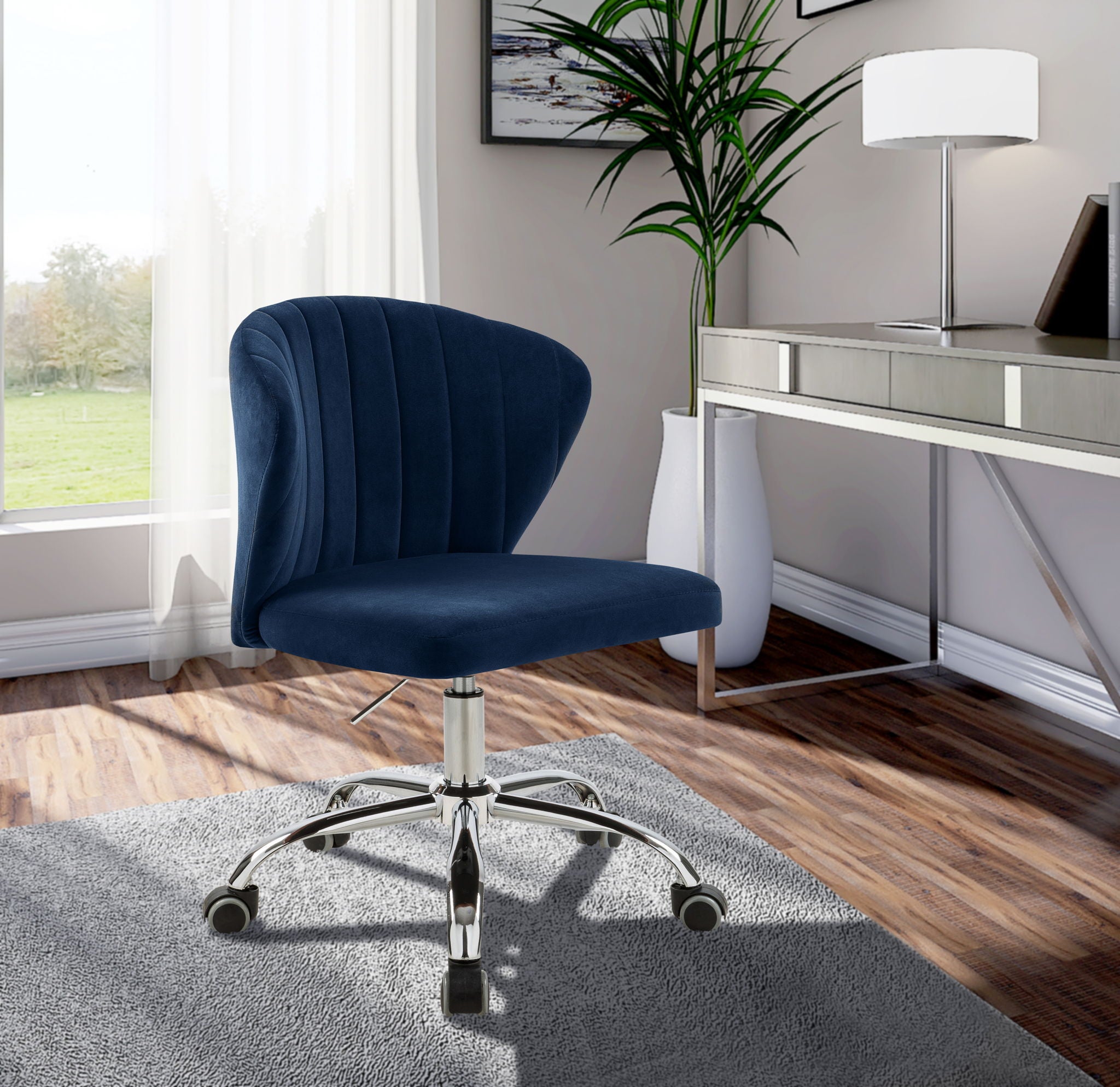 Finley - Office Chair with Chrome Legs - Urban Living Furniture (Los Angeles, CA)
