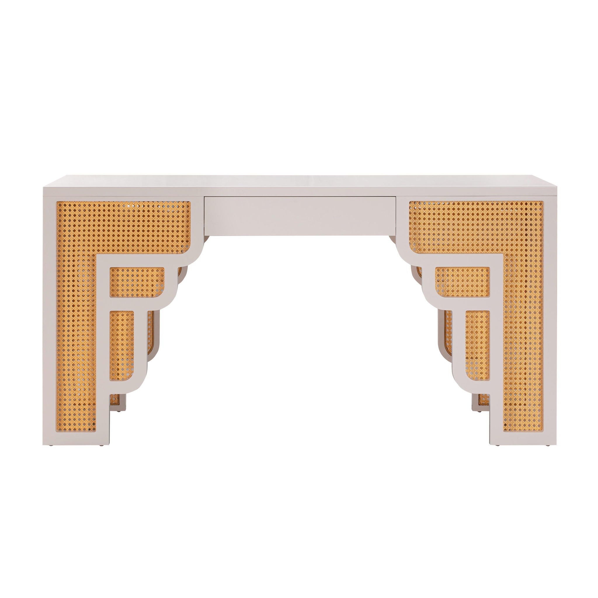 Suzie - Rattan Executive Desk - Urban Living Furniture (Los Angeles, CA)