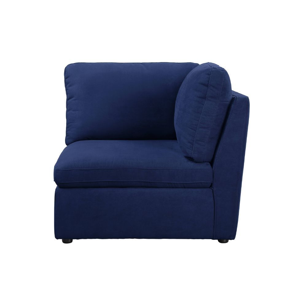 Crosby - Wedge - Blue Fabric - Urban Living Furniture (Los Angeles, CA)