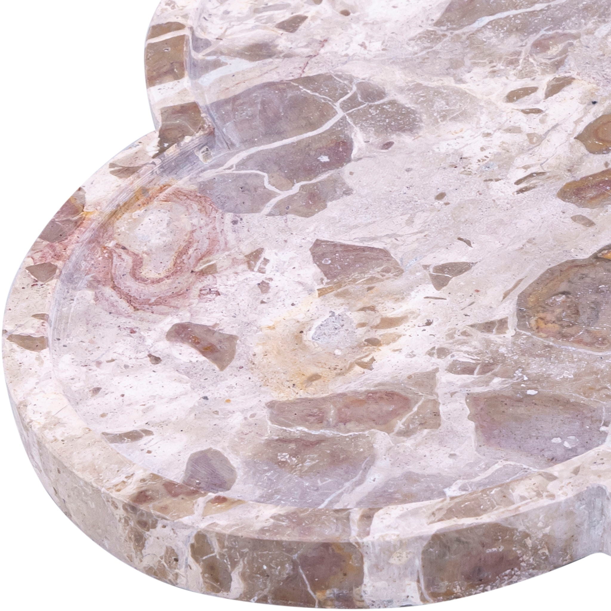 Rimini - Marble Clover Shaped Tray