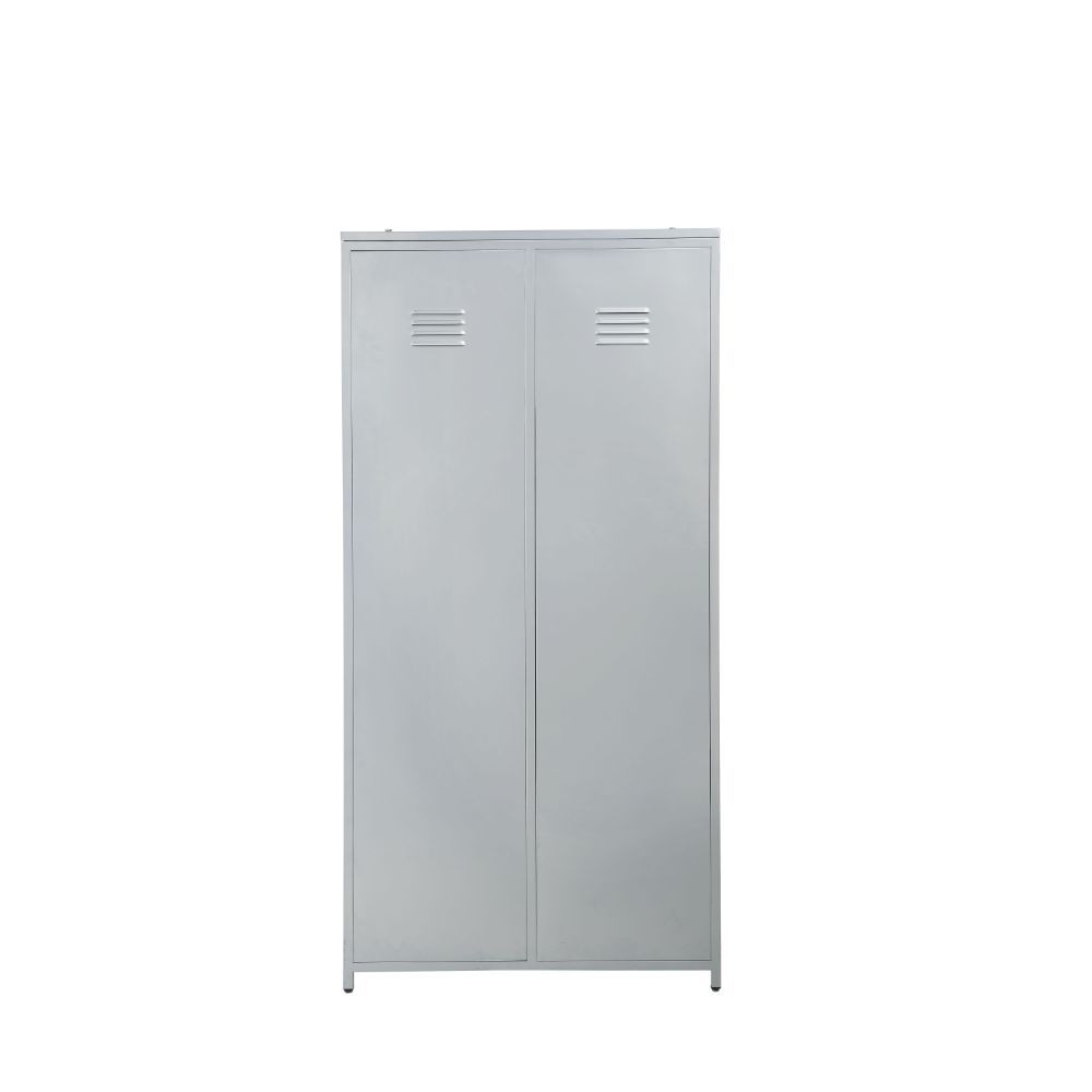 Aeronautic - Wardrobe - Silver - Urban Living Furniture (Los Angeles, CA)