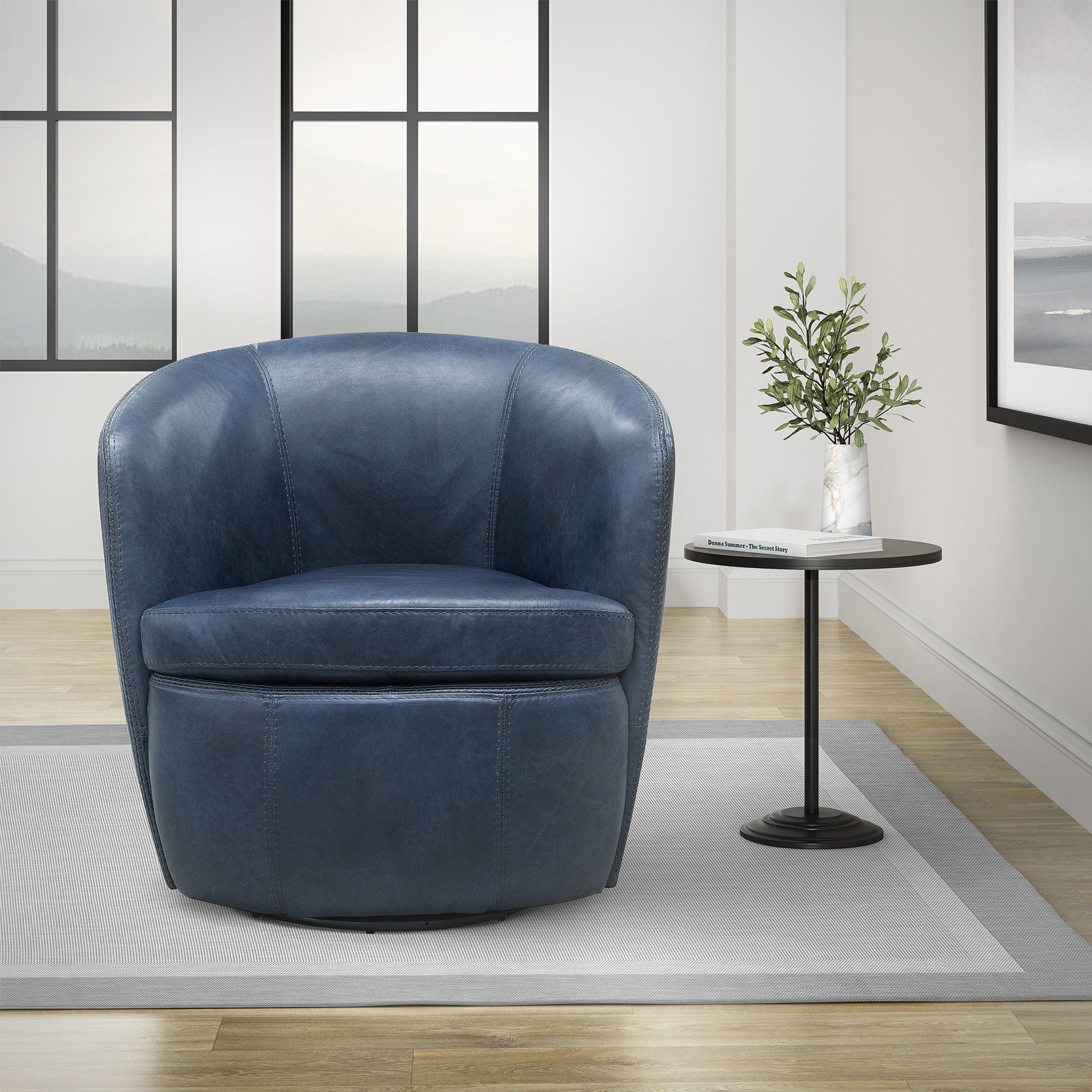 Barolo - Swivel Club Chair - Urban Living Furniture (Los Angeles, CA)