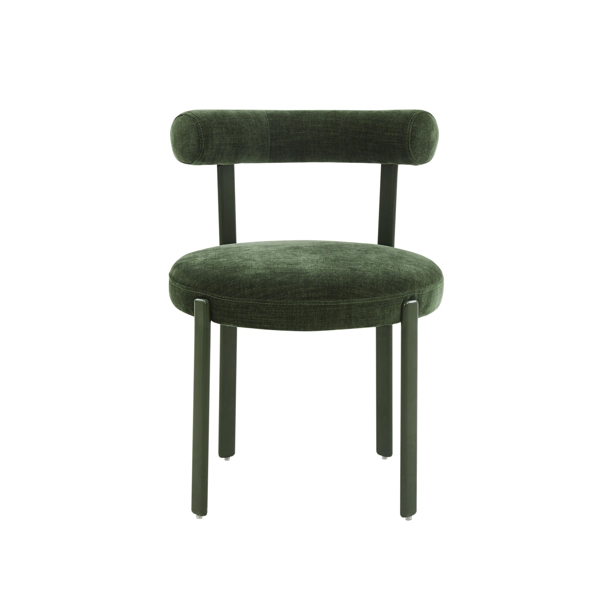 Margaret - Chenille Bolster Back Dining Chair - Urban Living Furniture (Los Angeles, CA)