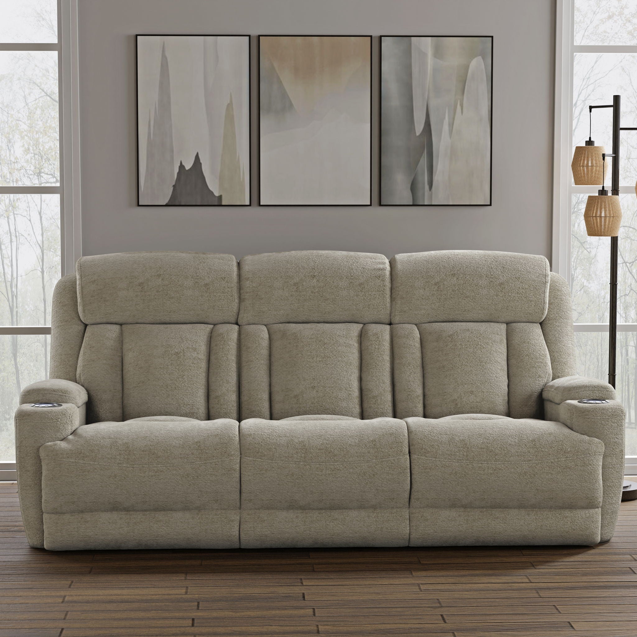 Dalton - Power Drop Down Console Sofa - Urban Living Furniture (Los Angeles, CA)