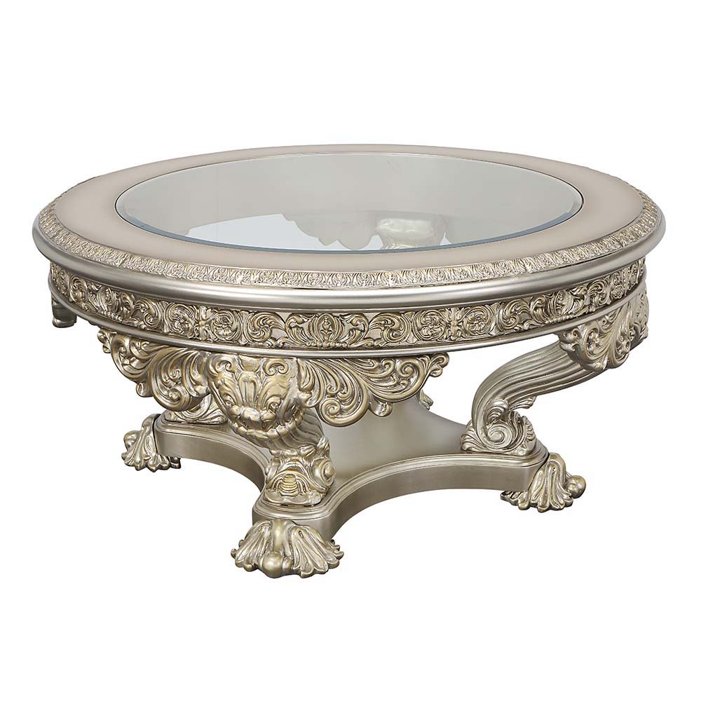 Danae - Coffee Table - Champagne & Gold - Urban Living Furniture (Los Angeles, CA)