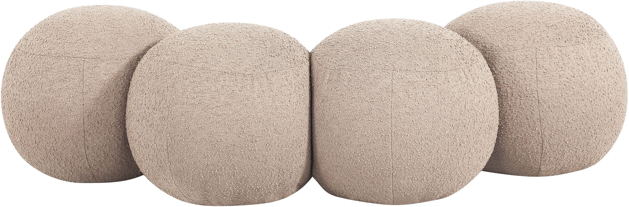 Apollo - Boucle Fabric Bench - Urban Living Furniture (Los Angeles, CA)