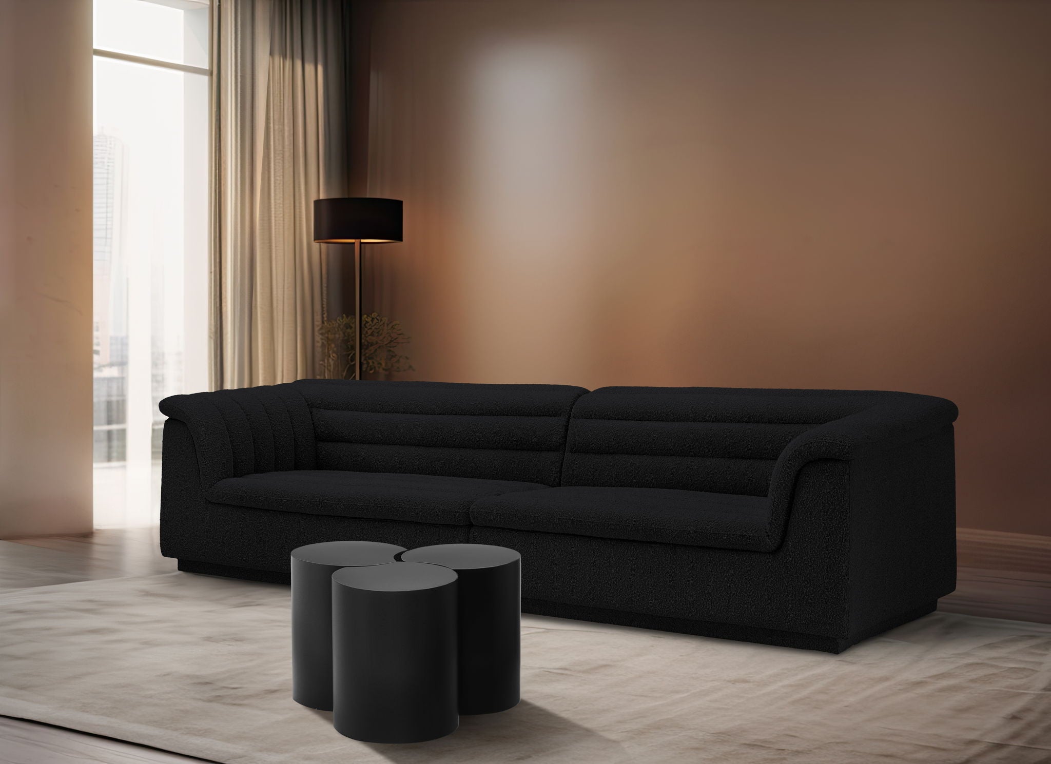 Dimple - 3 Piece Modular Coffee Table - Urban Living Furniture (Los Angeles, CA)