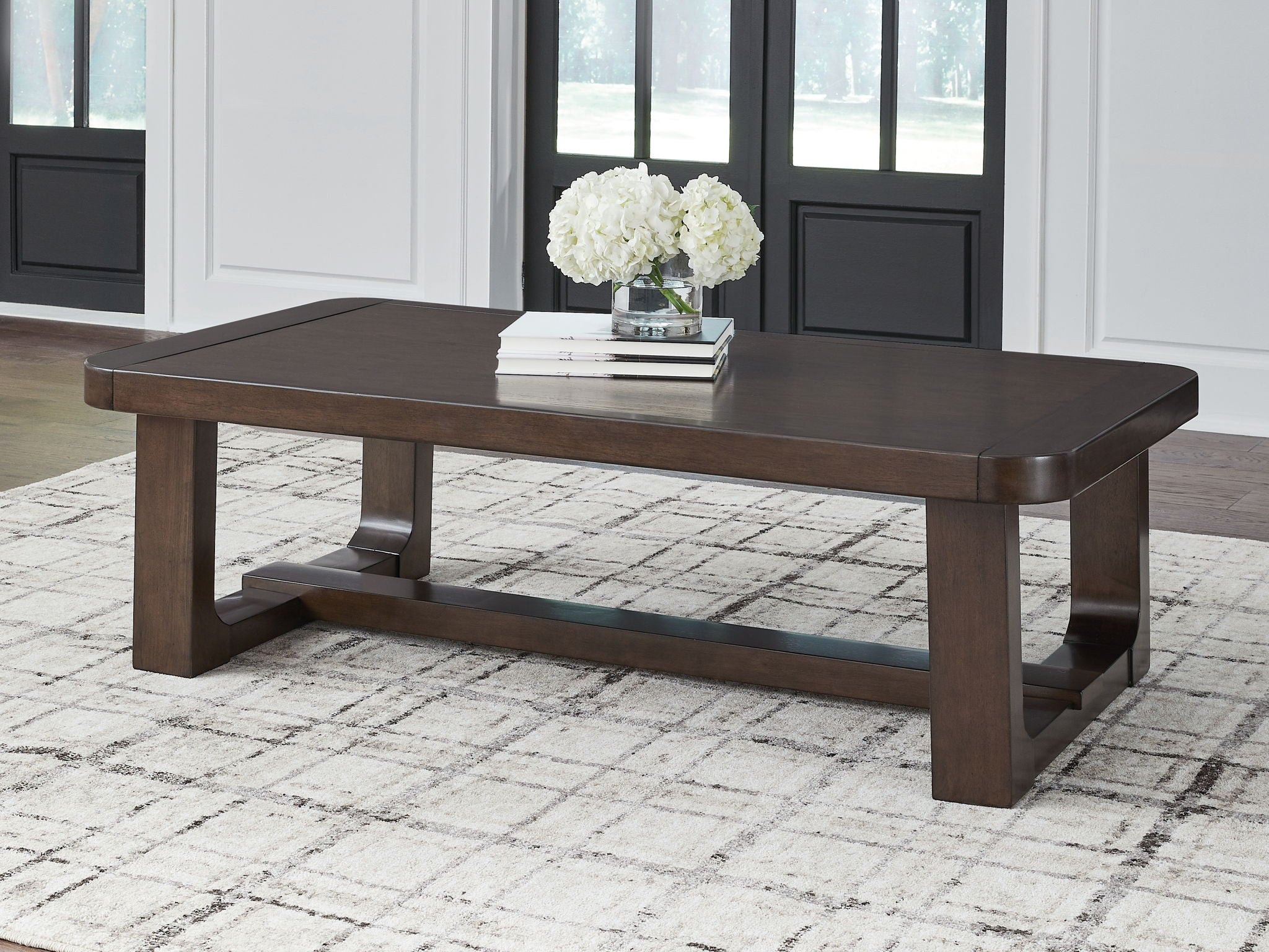 Breckington - Rectangular Cocktail Table - Dark Brown - Urban Living Furniture (Los Angeles, CA)