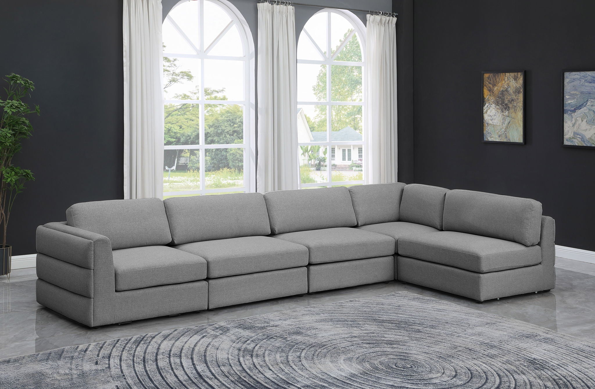 Beckham - 5 Piece Modular Sectional - Urban Living Furniture (Los Angeles, CA)