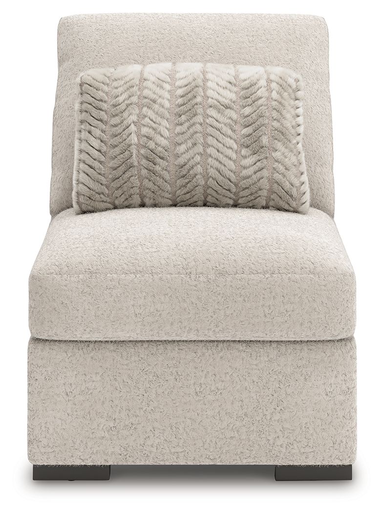 Cuddle Plush - Arctic - Armless Chair - Urban Living Furniture (Los Angeles, CA)