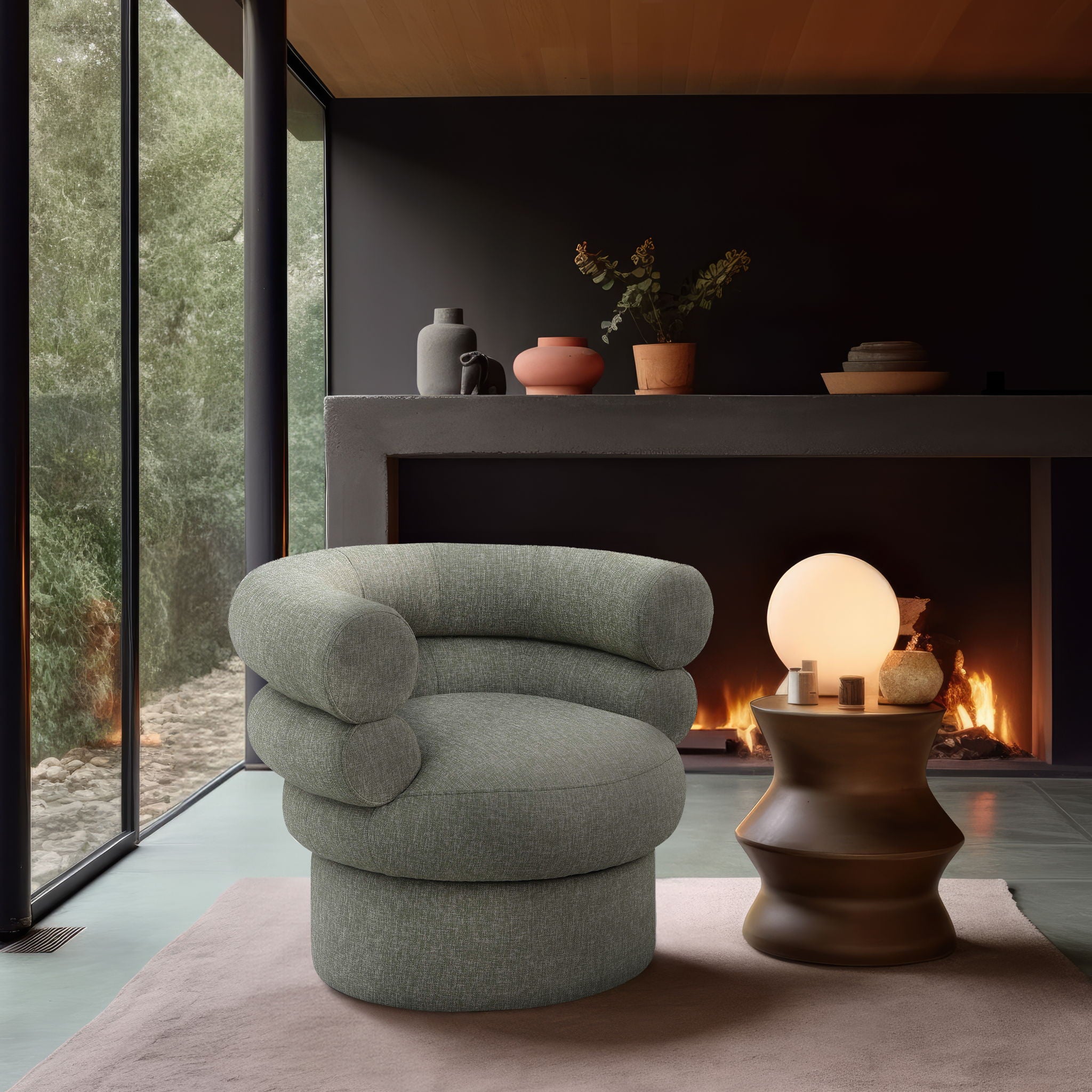 Valentina - Accent Swivel Chair - Urban Living Furniture (Los Angeles, CA)