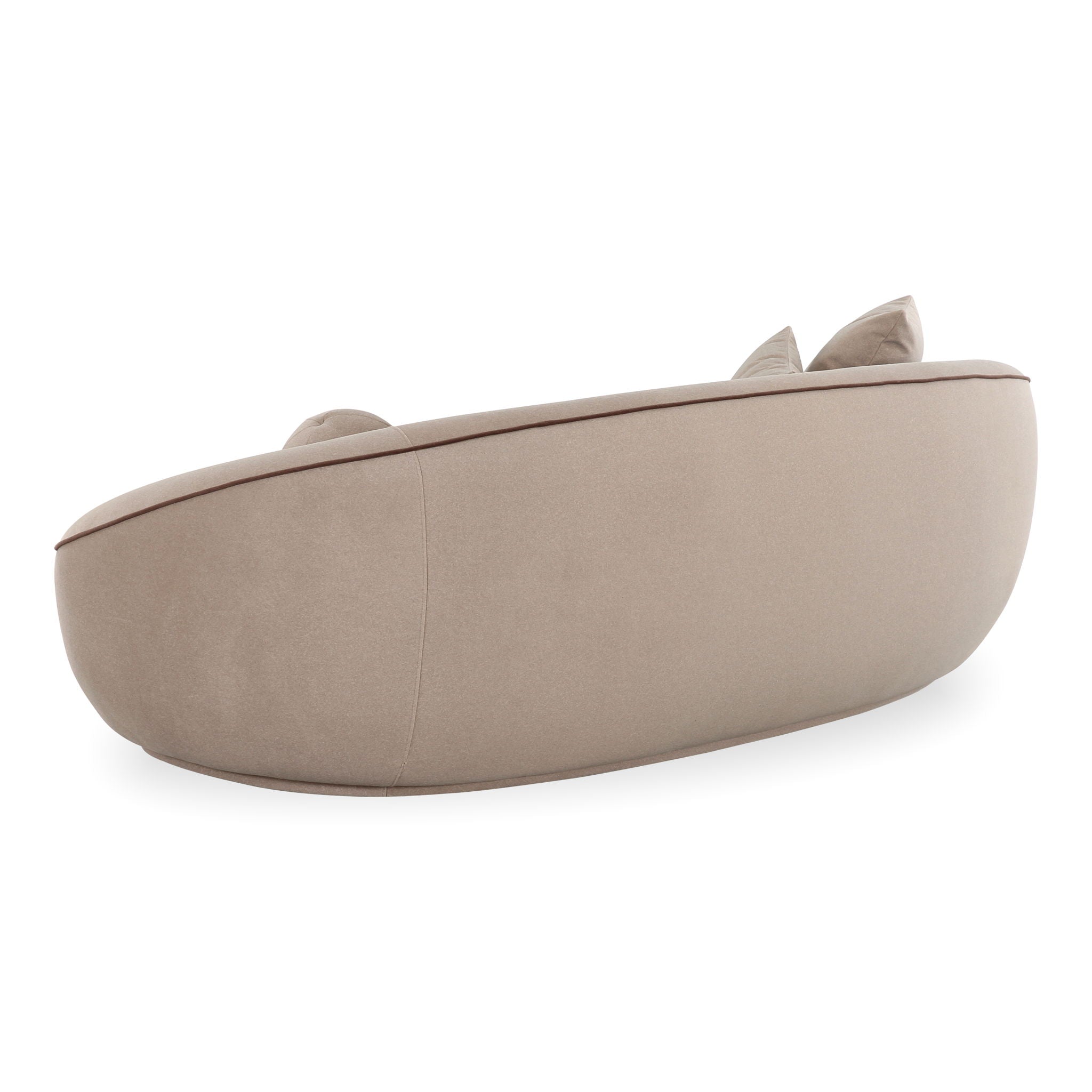 Jenny - Faux Mohair Sofa - Taupe - Urban Living Furniture (Los Angeles, CA)