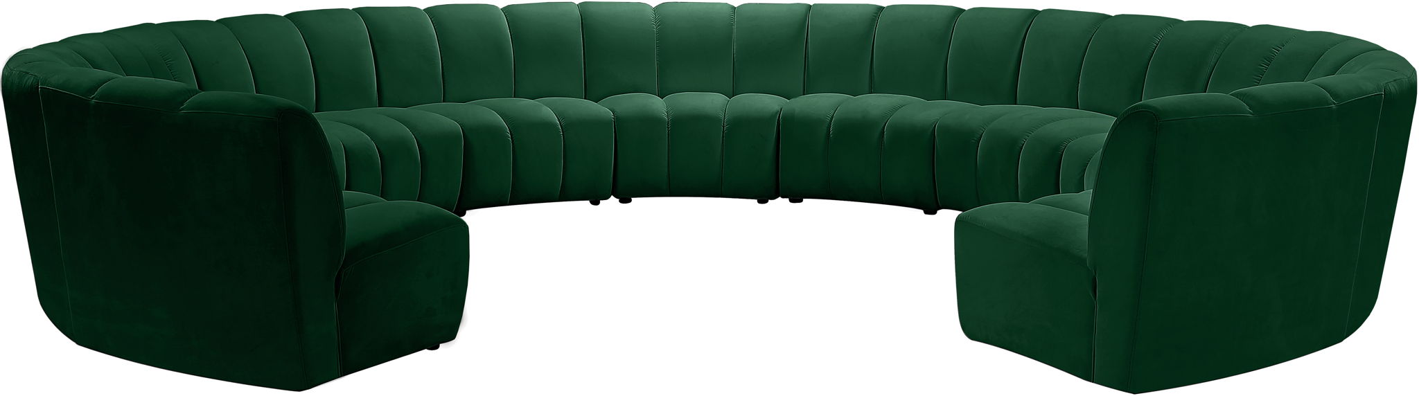 Infinity - 11 Piece Velvet Modular Sectional - Urban Living Furniture (Los Angeles, CA)