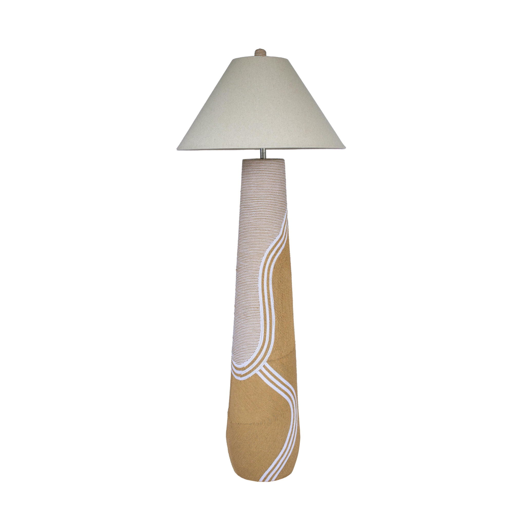 Harlee - Woven Floor Lamp - Natural - Urban Living Furniture (Los Angeles, CA)