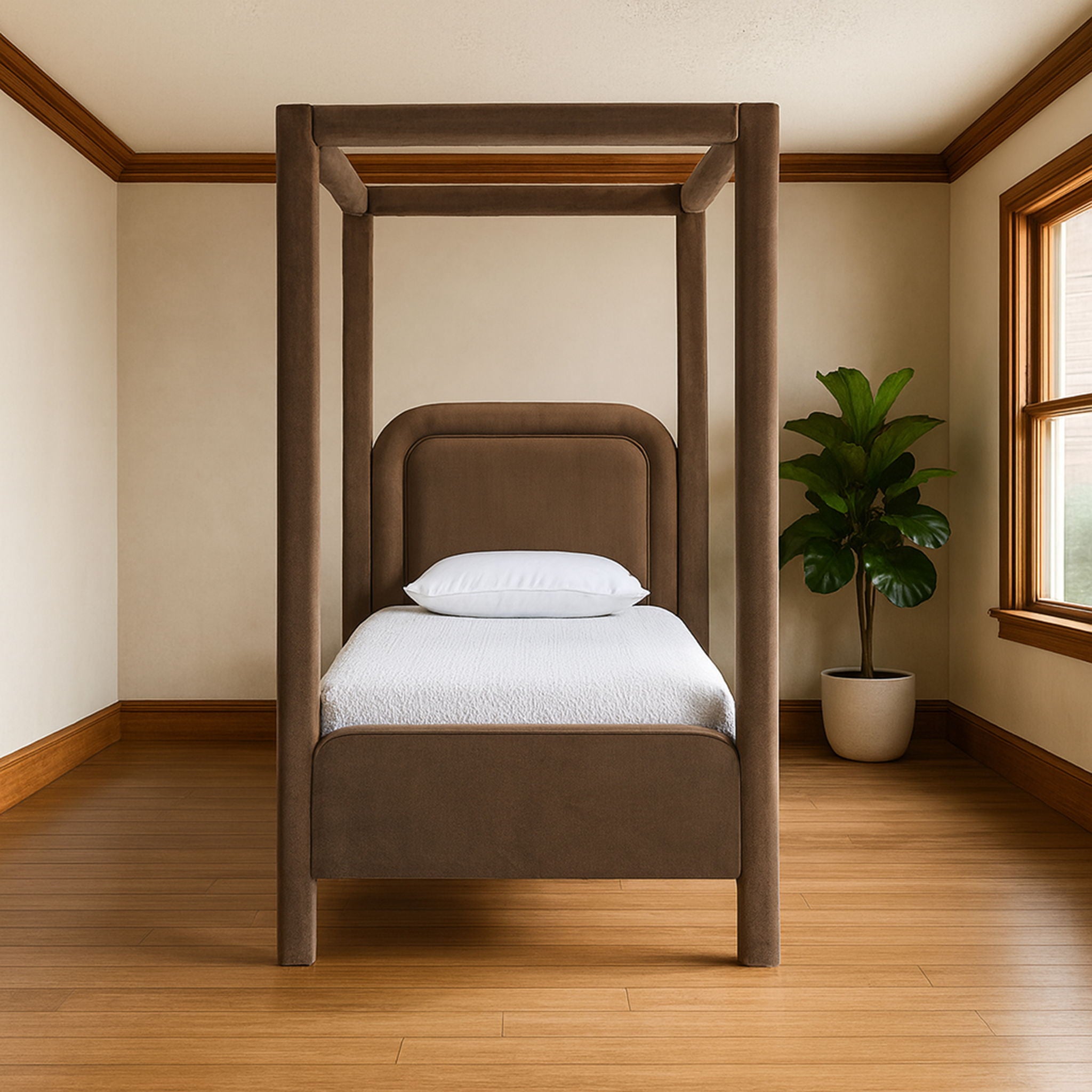 Salina - Velvet Upholstered Bed - Urban Living Furniture (Los Angeles, CA)