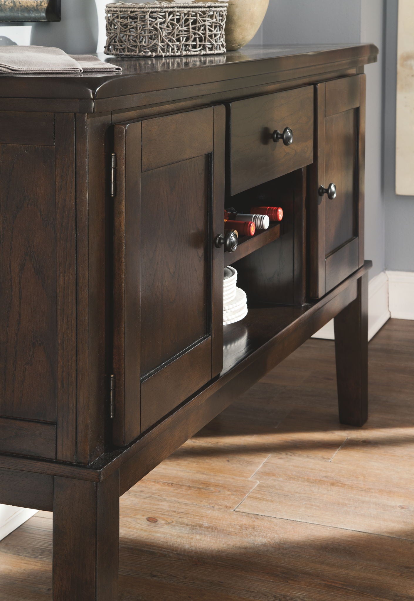 Haddigan - Dark Brown - Dining Room Server - Urban Living Furniture (Los Angeles, CA)