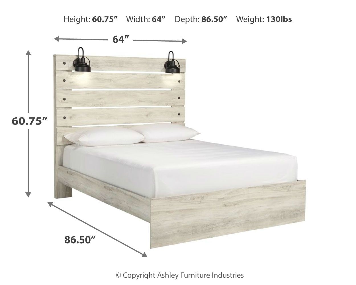 Cambeck - Panel Bed - Urban Living Furniture (Los Angeles, CA)