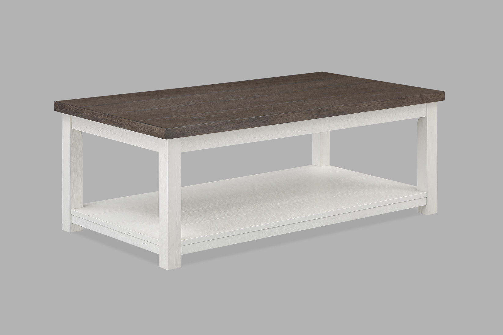 Dakota - Coffee Table With Casters - White - Urban Living Furniture (Los Angeles, CA)