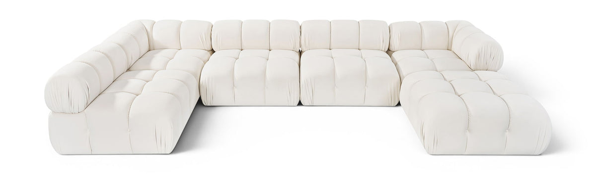 Orin - 6 Piece Modular Sectional (3 Modular Chairs, 2 Corner Chairs & Ottoman)