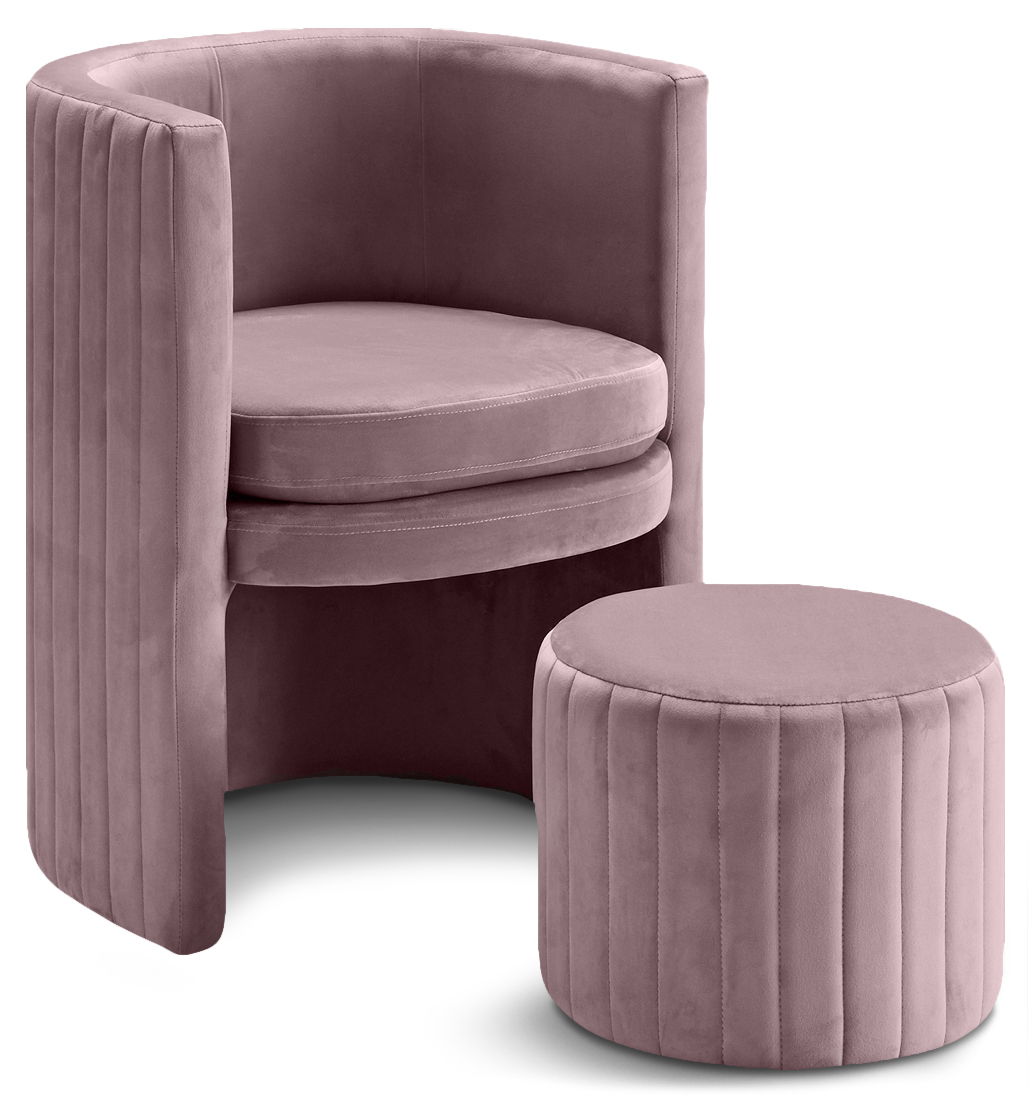 Selena - Accent Chair and Ottoman Set - Urban Living Furniture (Los Angeles, CA)