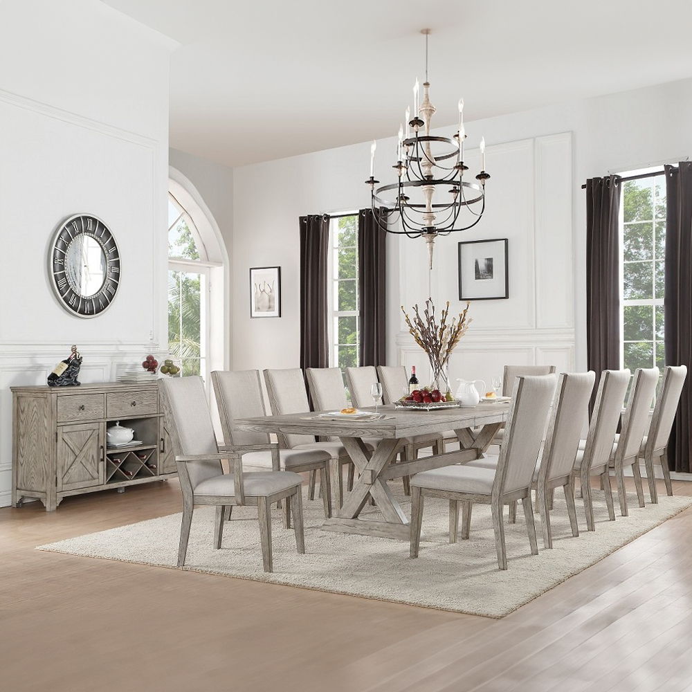 Rocky - Dining Table - Gray Oak - Urban Living Furniture (Los Angeles, CA)