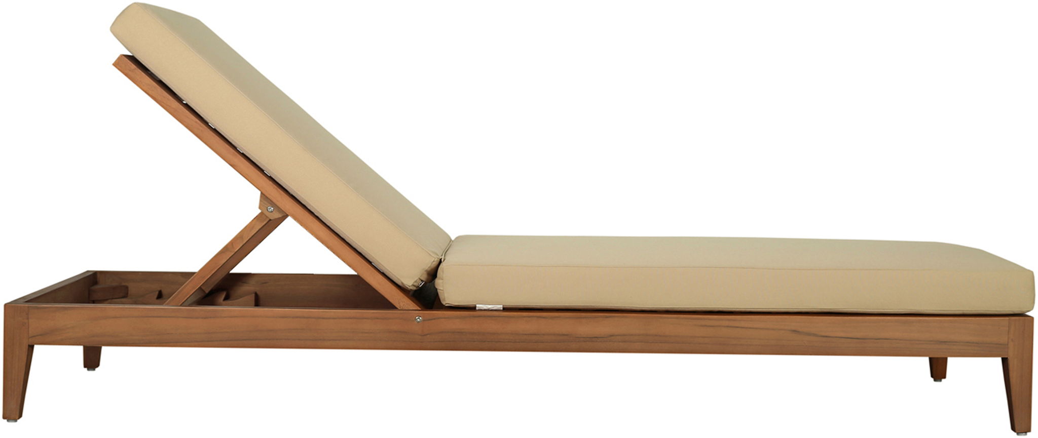 Mirella - Water Resistant Fabric Upholstered Outdoor Patio Chaise Lounge - Urban Living Furniture (Los Angeles, CA)
