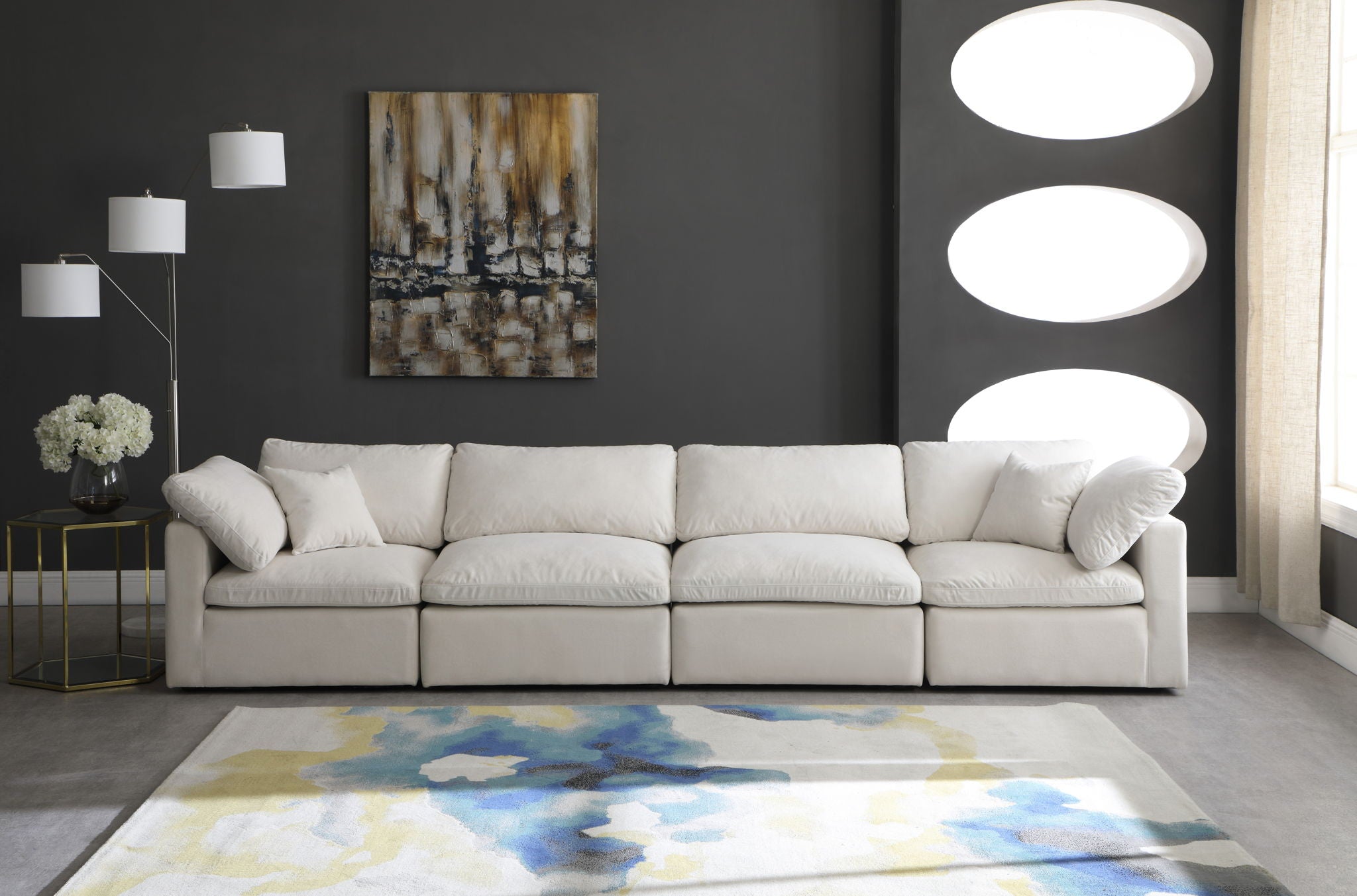 Plush - Modular 4 Seat Sofa - Urban Living Furniture (Los Angeles, CA)