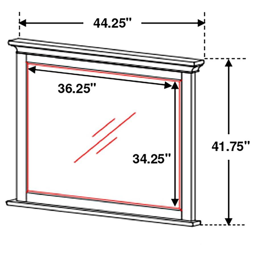 Franco - Dresser Mirror - Urban Living Furniture (Los Angeles, CA)