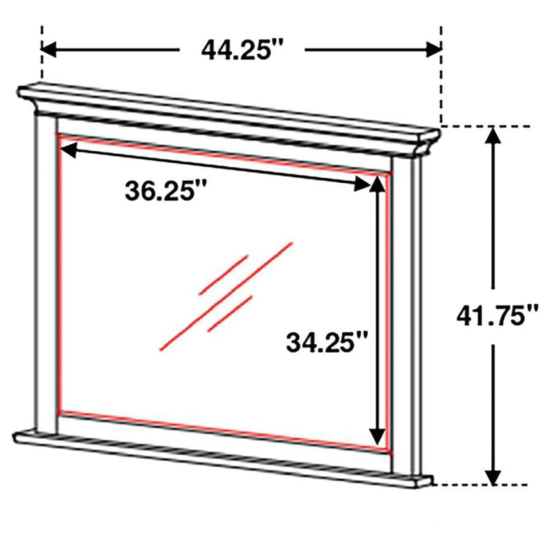 Franco - Dresser Mirror