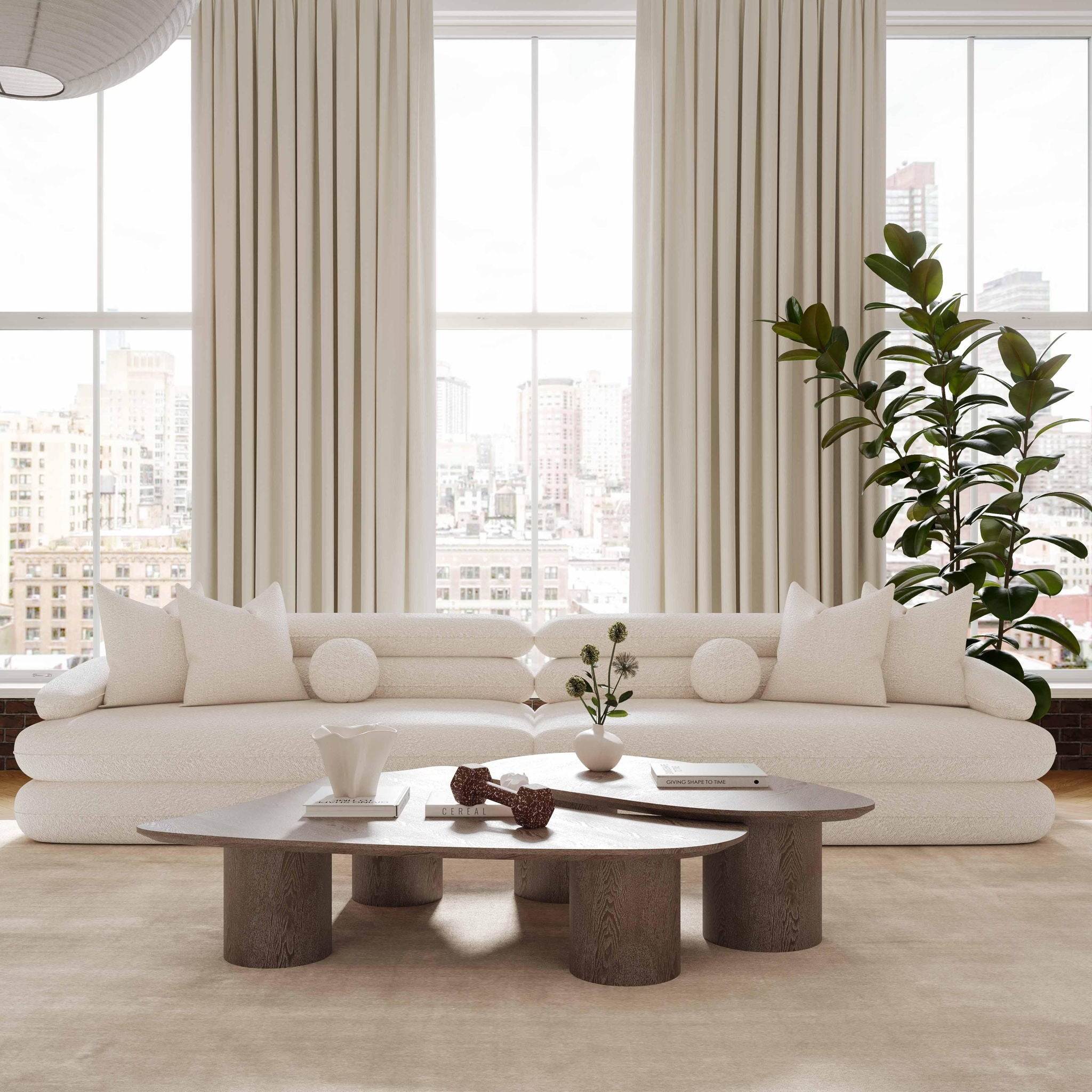 Lulu - Modular Sofa - Cream - Urban Living Furniture (Los Angeles, CA)
