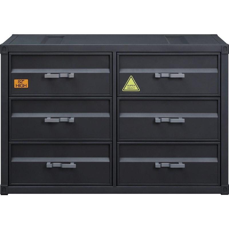 Cargo - Dresser - Gunmetal Finish - Urban Living Furniture (Los Angeles, CA)