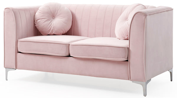 Delray - Loveseat - Pink