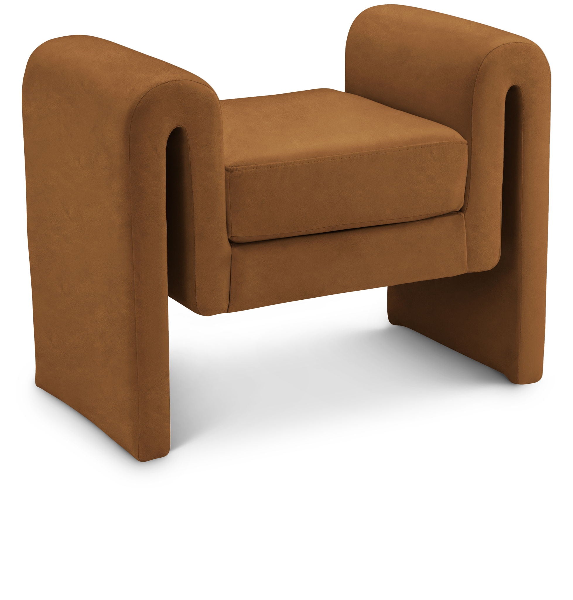 Sloan - Velvet Bench - Urban Living Furniture (Los Angeles, CA)
