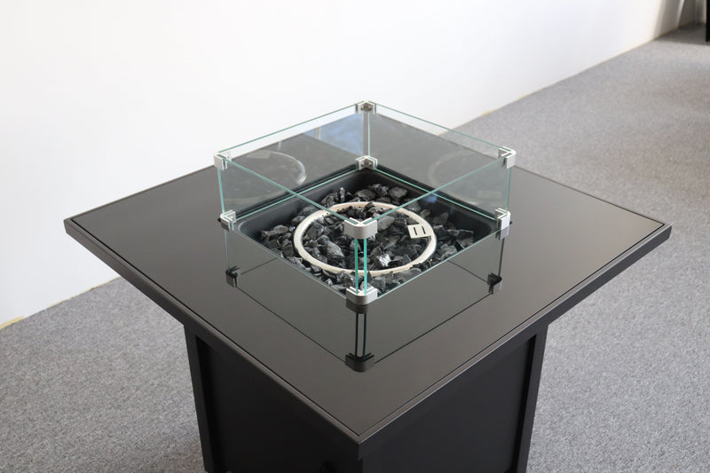 Powdercoated Fire Pit With Top