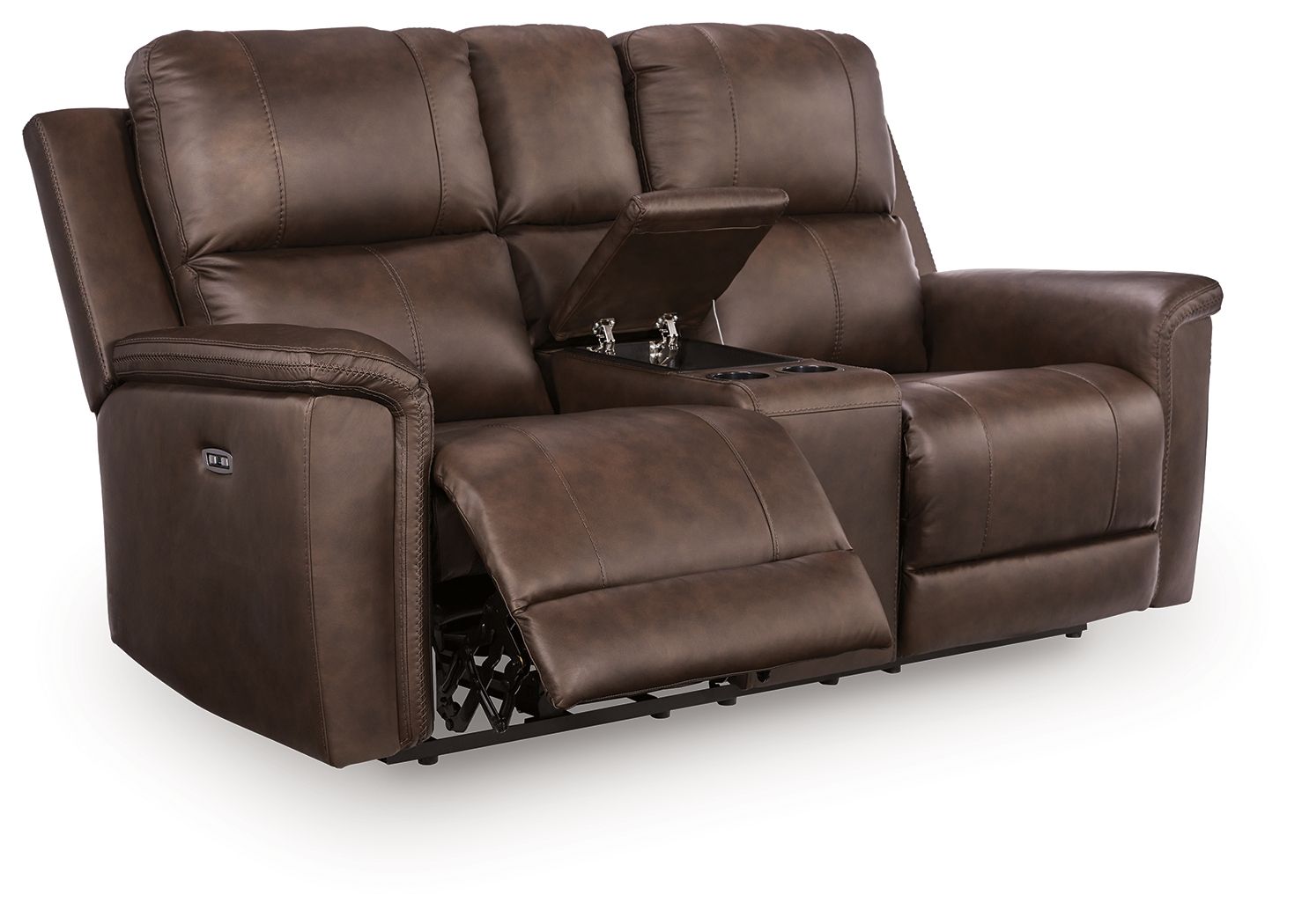 Bleckley - Power Reclining Loveseat With Console / Adjustable Headrest - Urban Living Furniture (Los Angeles, CA)
