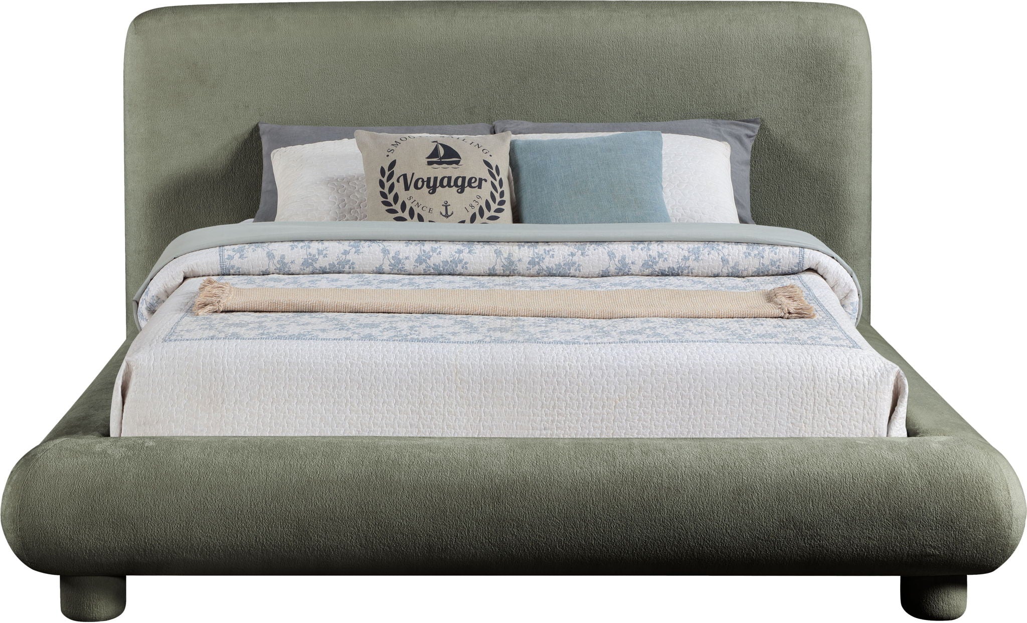 Blair - Chenille Upholstered Bed