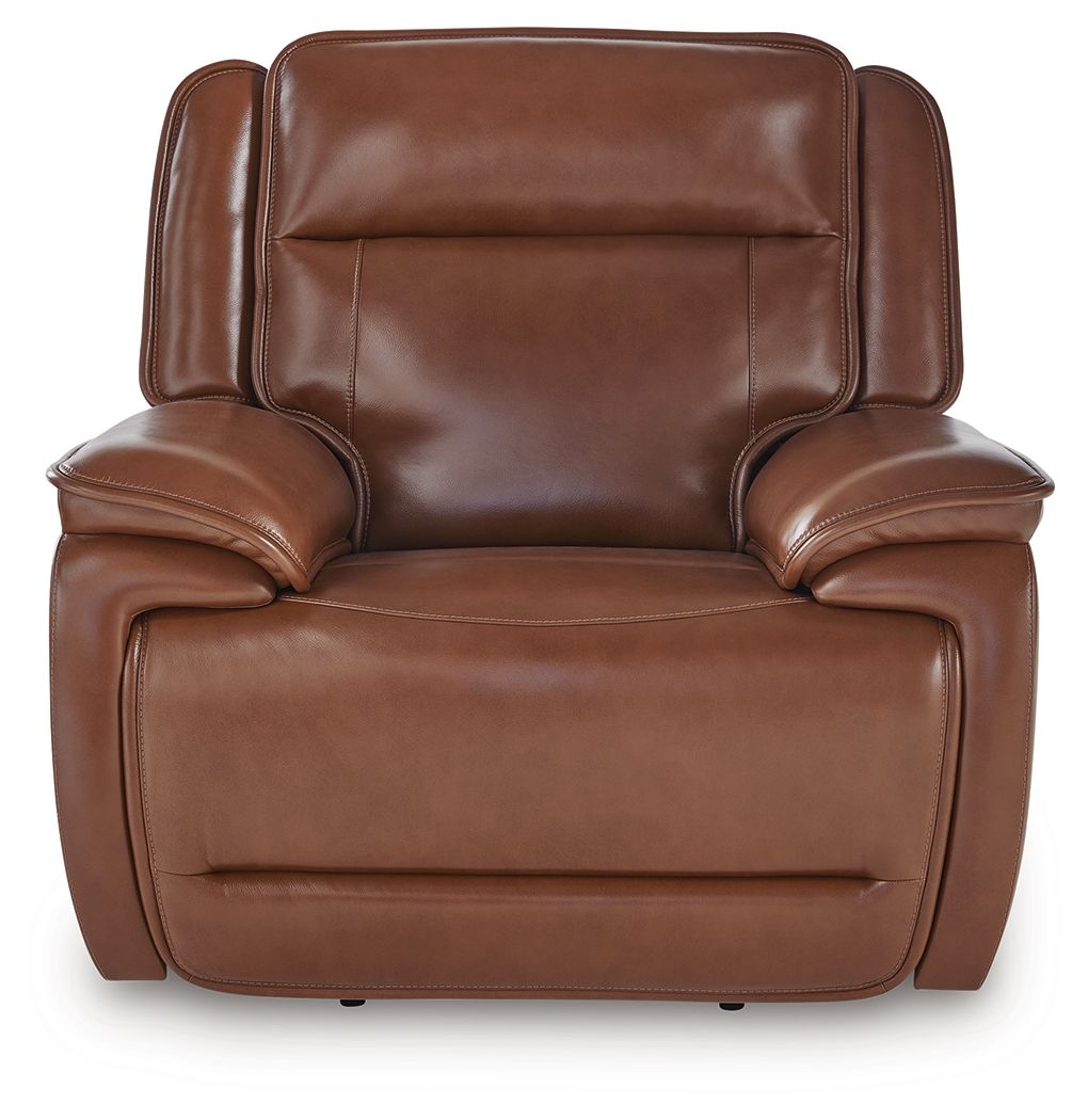 Healy Pier - Chocolate - Power Recliner / Adj Headrest - Urban Living Furniture (Los Angeles, CA)