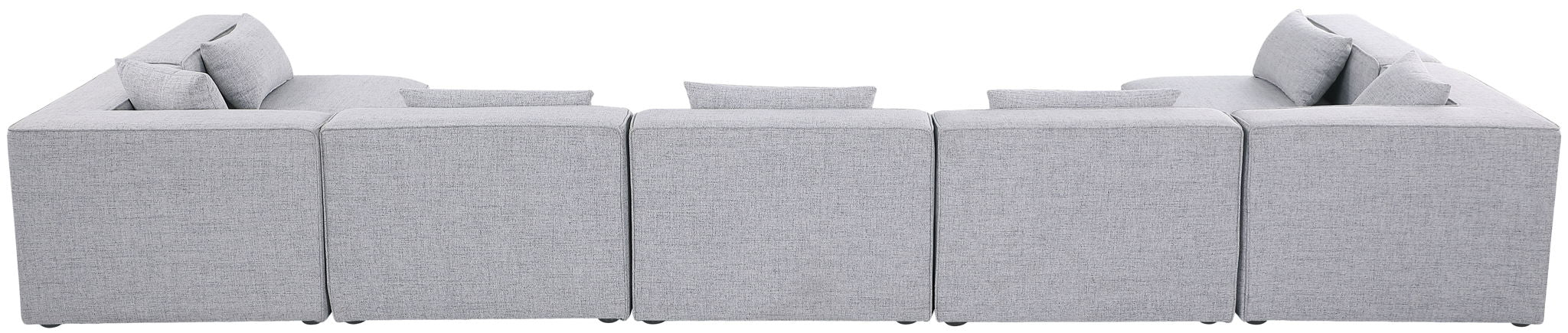 Cube - Linen 7 Piece Modular U-Shaped Sectional - Urban Living Furniture (Los Angeles, CA)