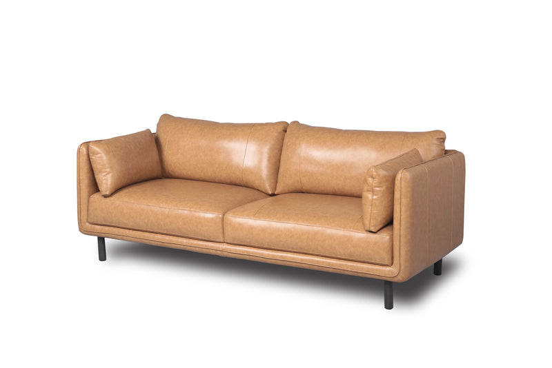 Modern Leather Sofa - Camel - Urban Living Furniture (Los Angeles, CA)