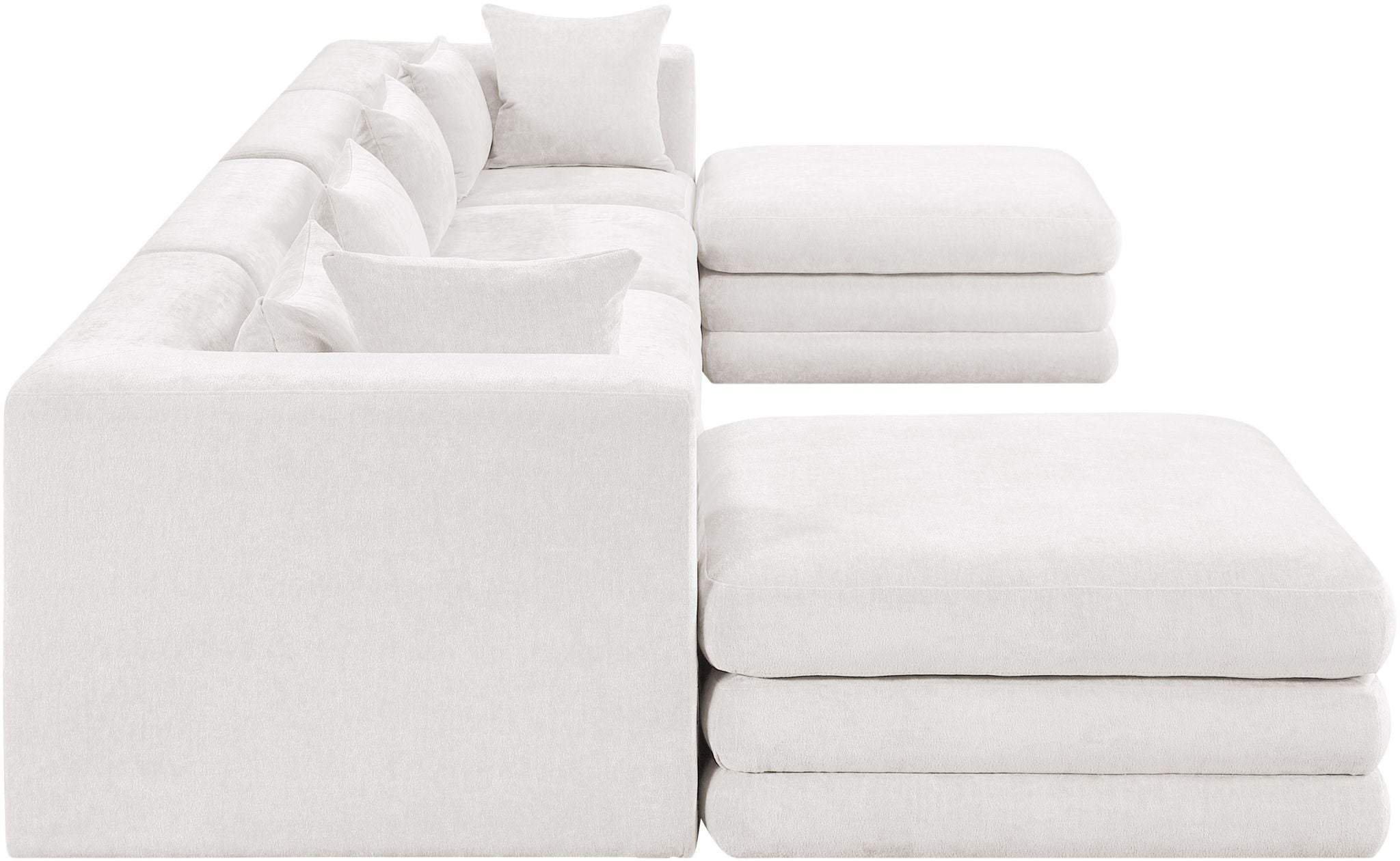 Stellar - 6 Piece Upholstered Modular Sectional - Urban Living Furniture (Los Angeles, CA)