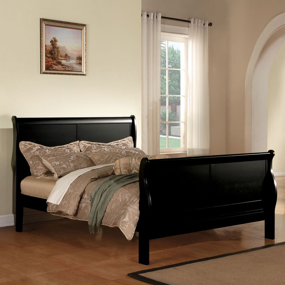 Louis Philippe III - Bed (FB 34"H) - Urban Living Furniture (Los Angeles, CA)