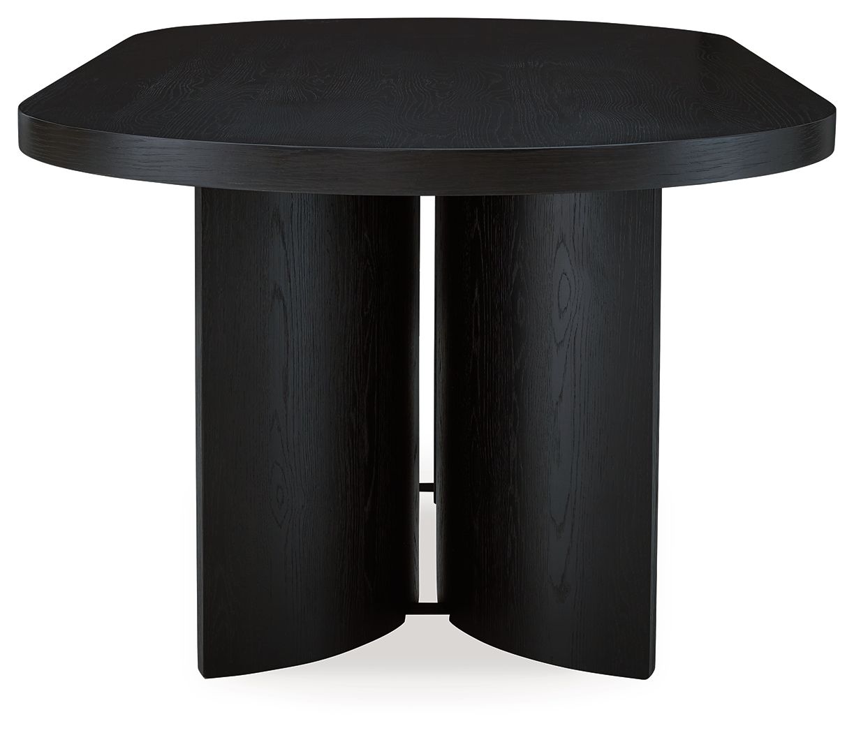 Rowanbeck - Black - Oval Dining Room Table - Urban Living Furniture (Los Angeles, CA)