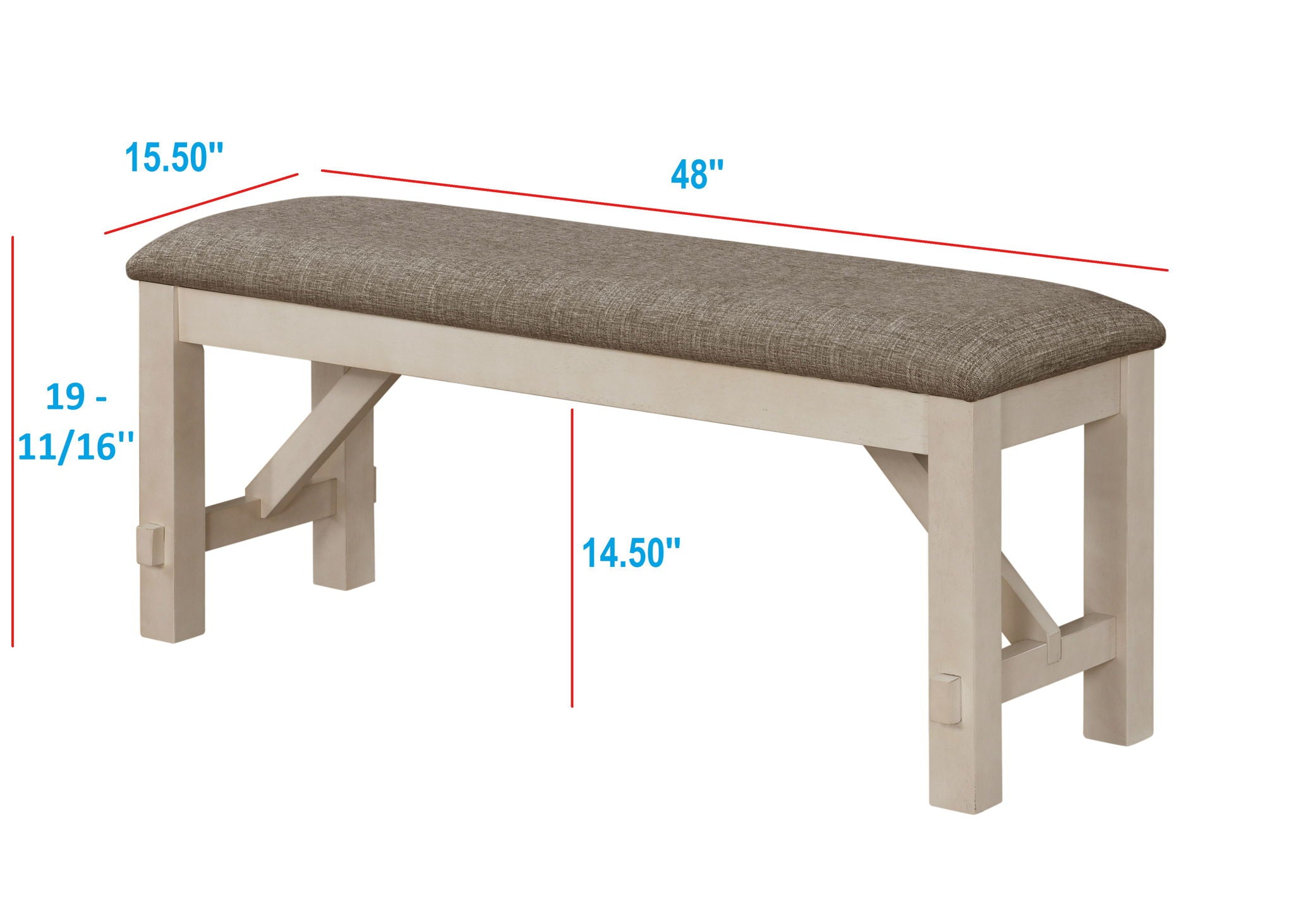 Maribelle - Bench - Urban Living Furniture (Los Angeles, CA)