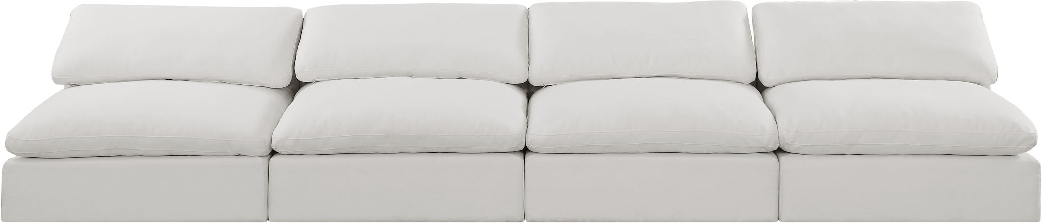 Comfy - Linen Modular Armless Sofa 4 Seats - Urban Living Furniture (Los Angeles, CA)