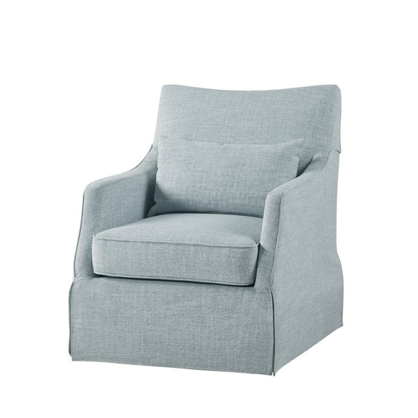 Modern Design London Skirted Swivel Chair