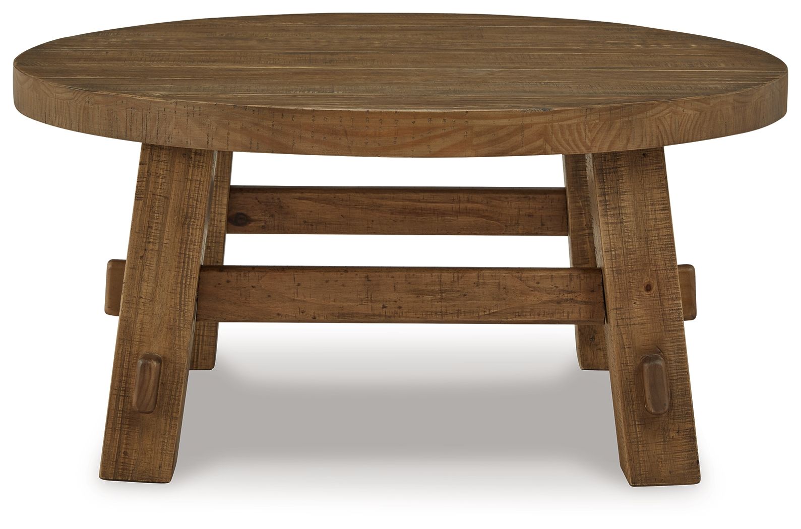 Mackifeld - Warm Brown - Round Cocktail Table - Urban Living Furniture (Los Angeles, CA)
