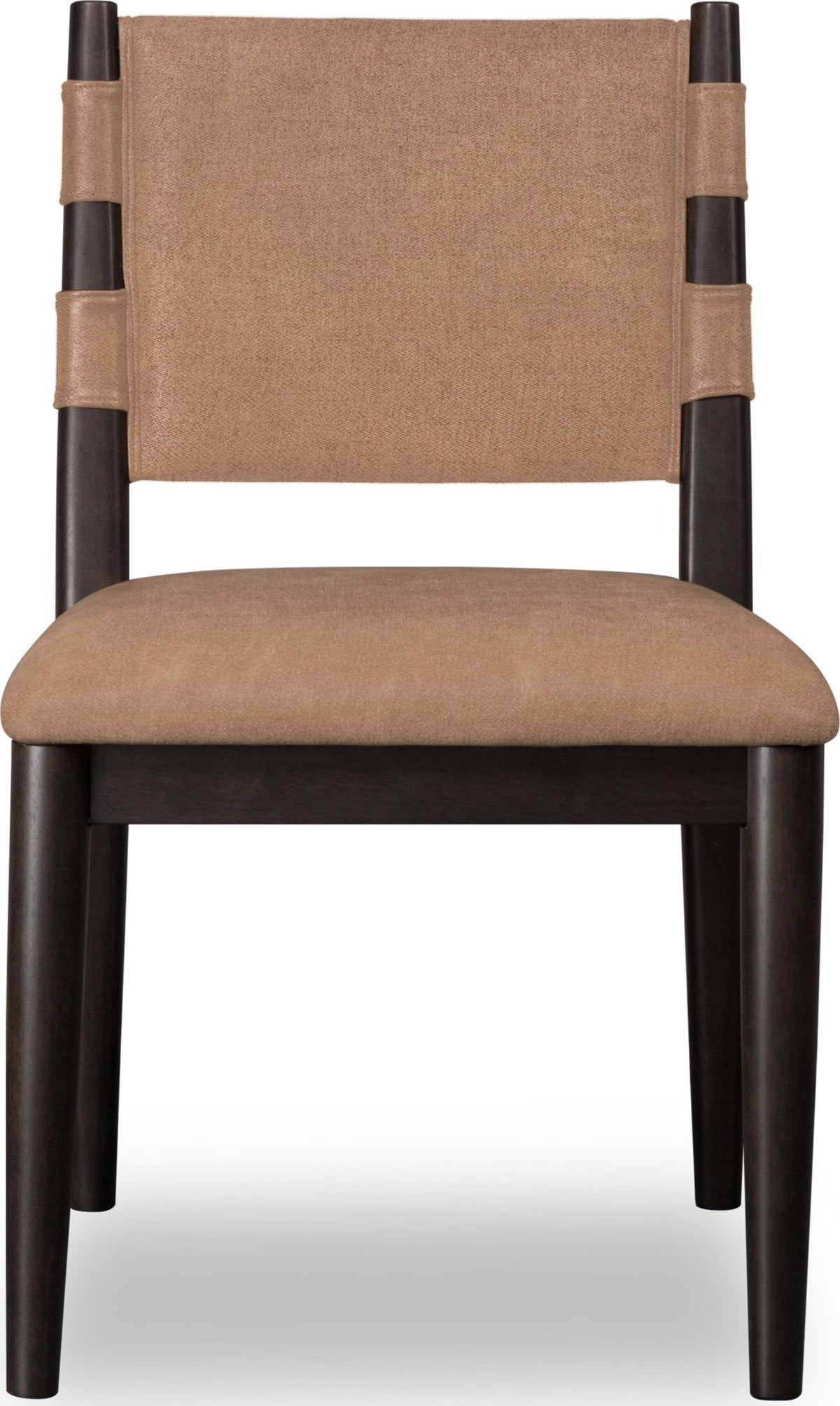 Koko - Chenille Upholstered Dining Chair (Set of 2) - Porcini And Minx