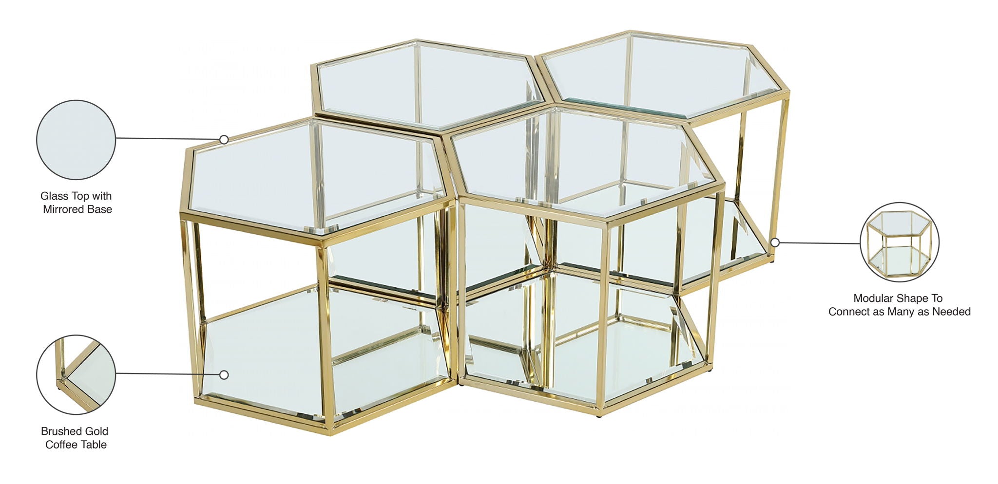 Sei - 4 Piece Coffee Table - Urban Living Furniture (Los Angeles, CA)