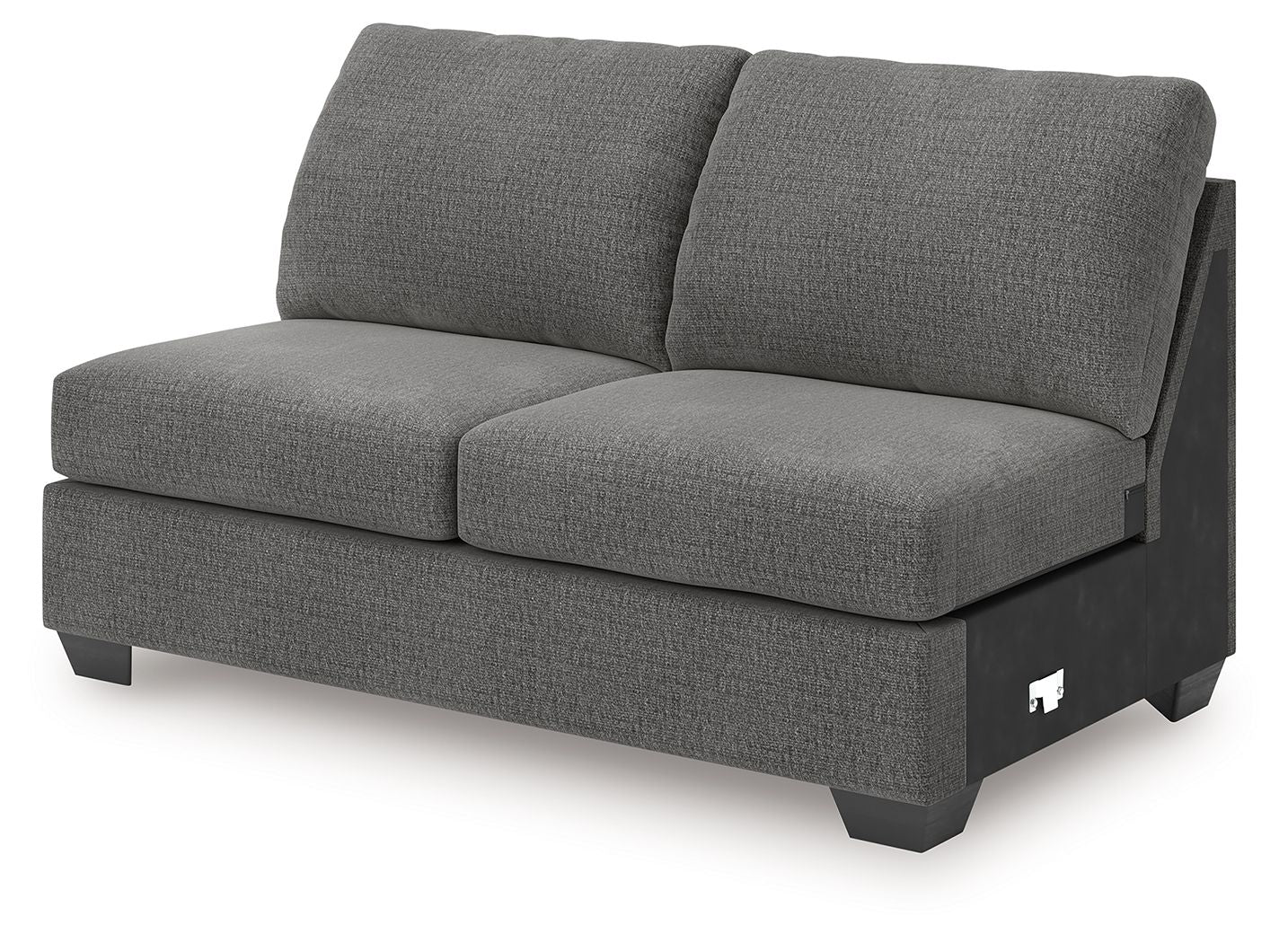 Seyler Lane - Greystone - Armless Loveseat - Urban Living Furniture (Los Angeles, CA)