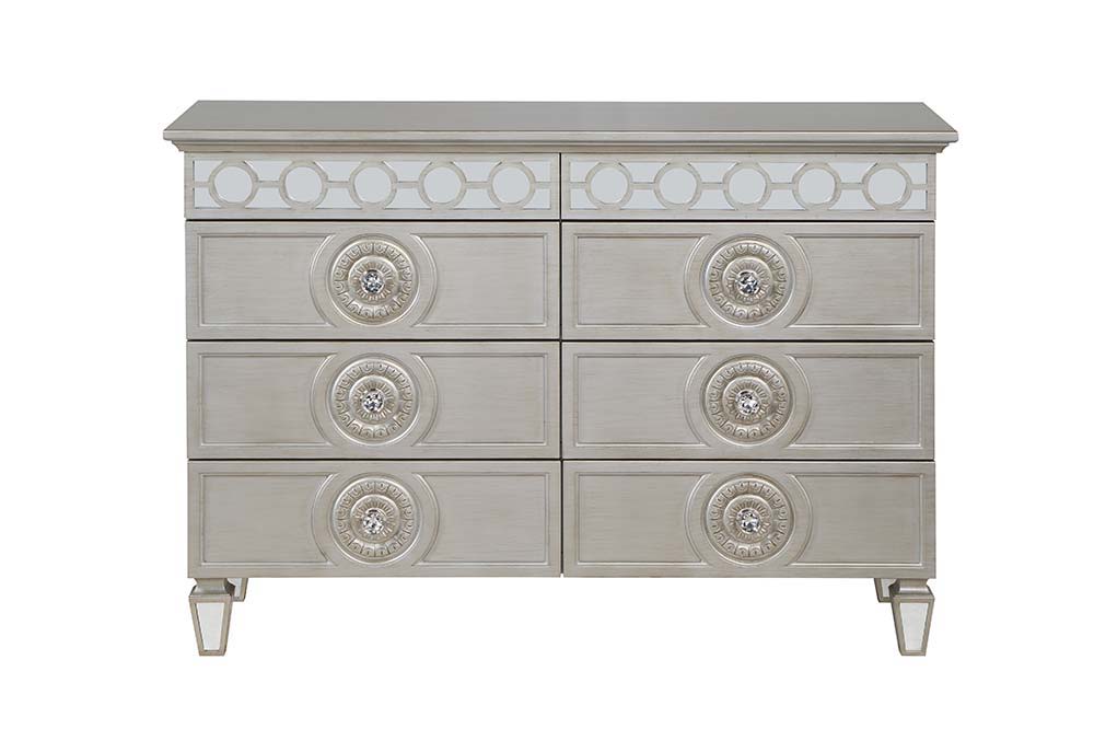 Varian - Dresser - Silver & Mirrored Finish - Urban Living Furniture (Los Angeles, CA)